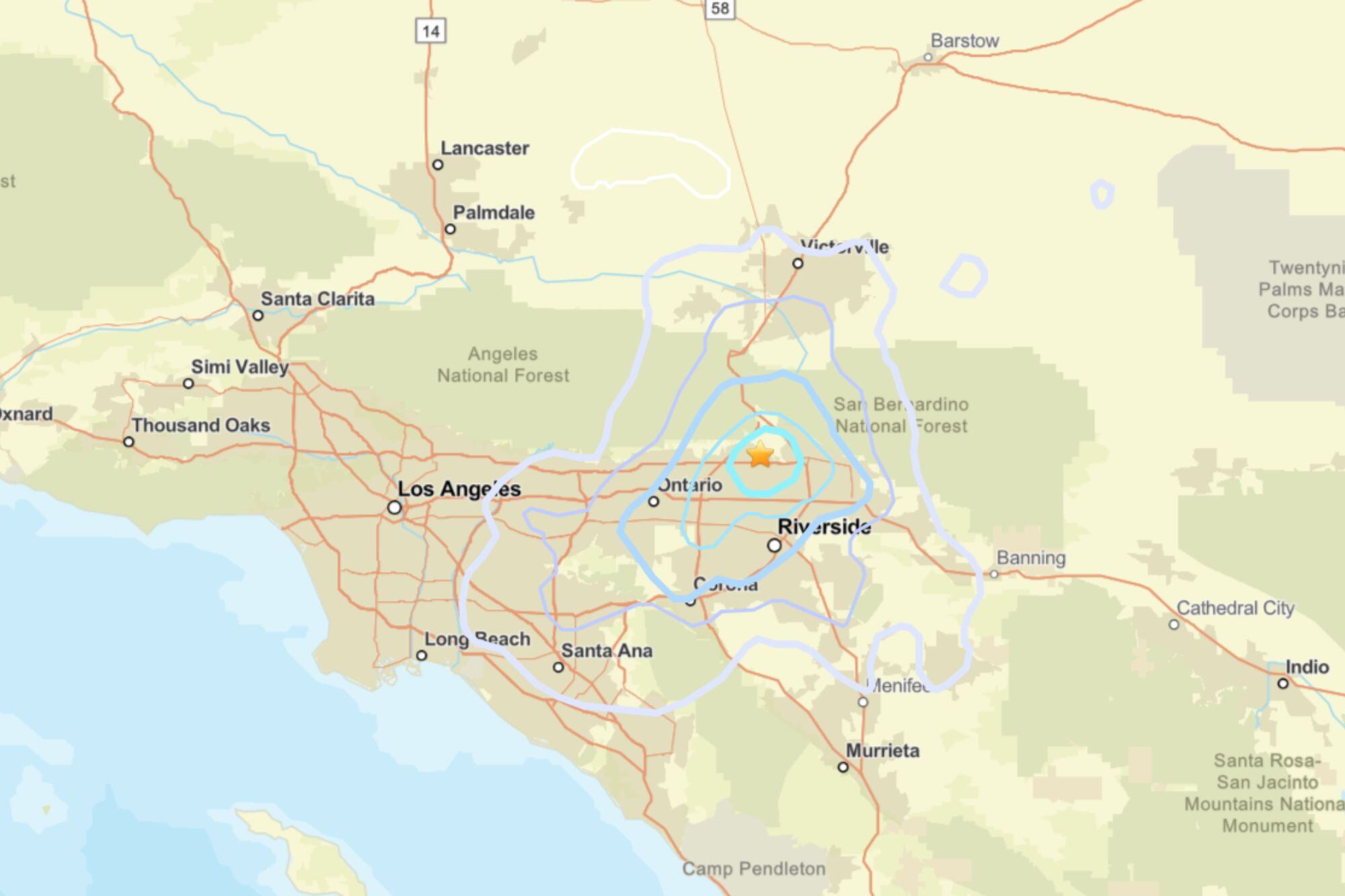 Hasta el momento no ha habido informes de heridos o daños estructurales por el temblor