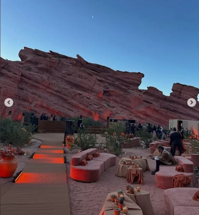 El casamiento en la Quebrada de las Conchas