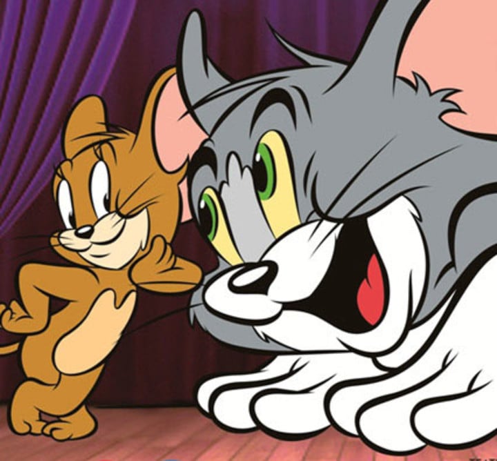 Tom junto a Jerry