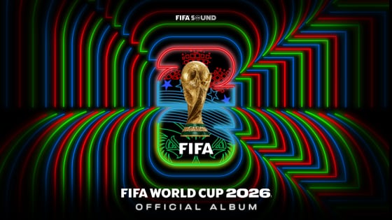 La portada del álbum oficial de la Copa del Mundo 2026; tiene 18 temas