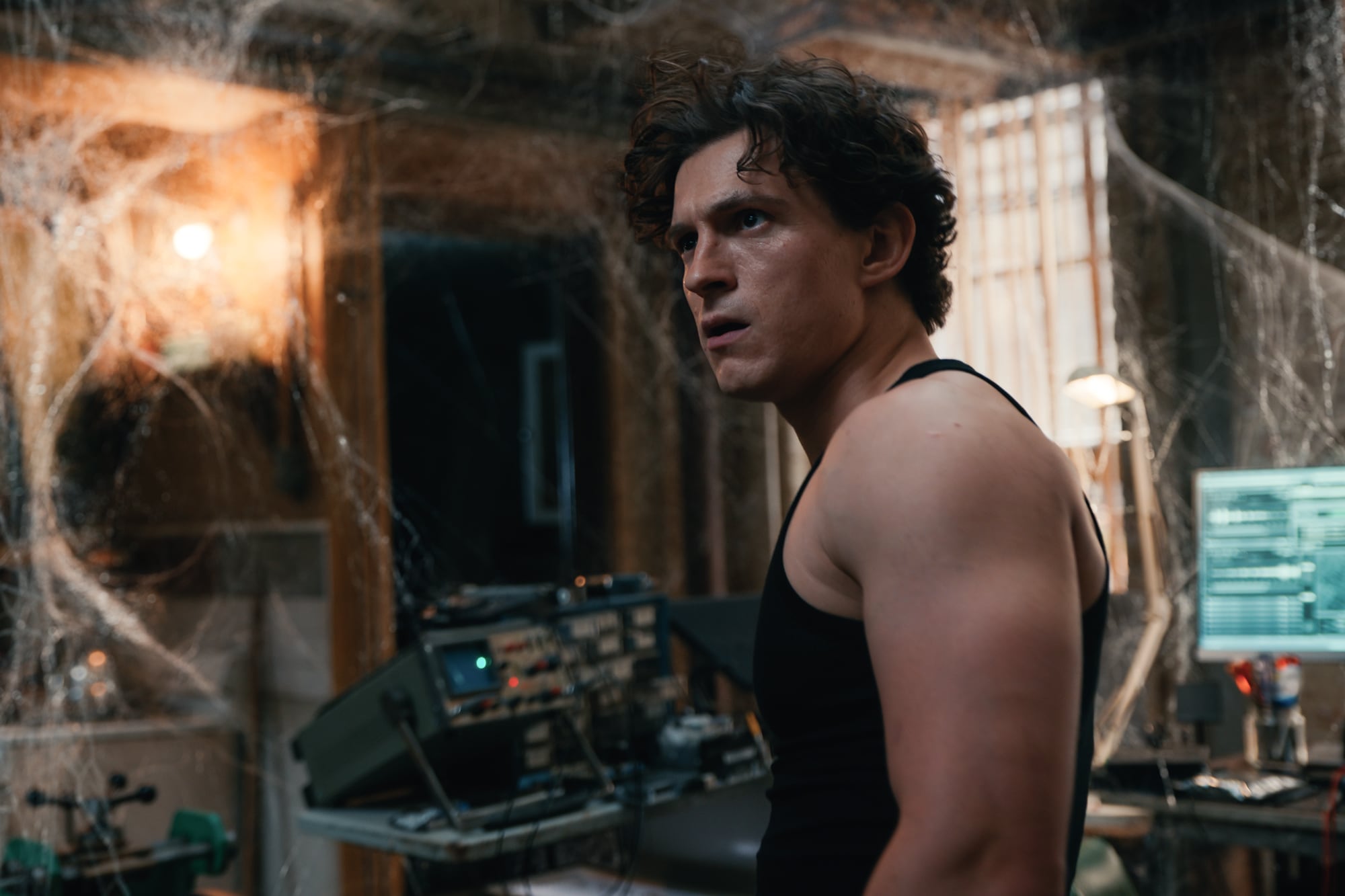 Holland lleva una rutina de entrenamiento estricta combinada entre CrossFit y cardio (Fuente: Courtesy of Sony Pictures)
