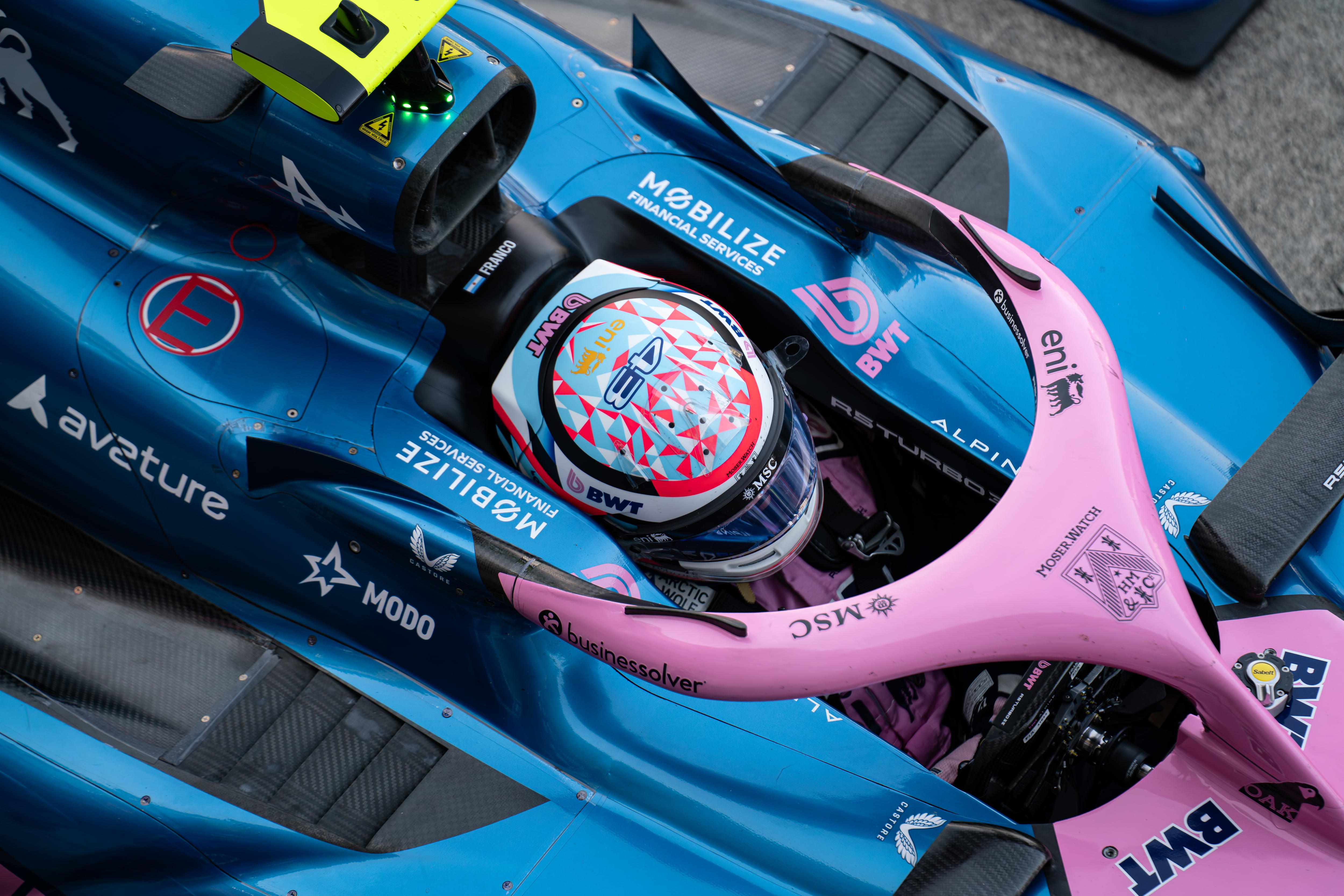 Franco Colapinto en la carrera del Gran Premio de Japón de Fórmula 1, en vivo