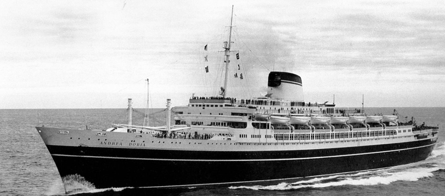 El Andrea Doria entre 1953 y 1956