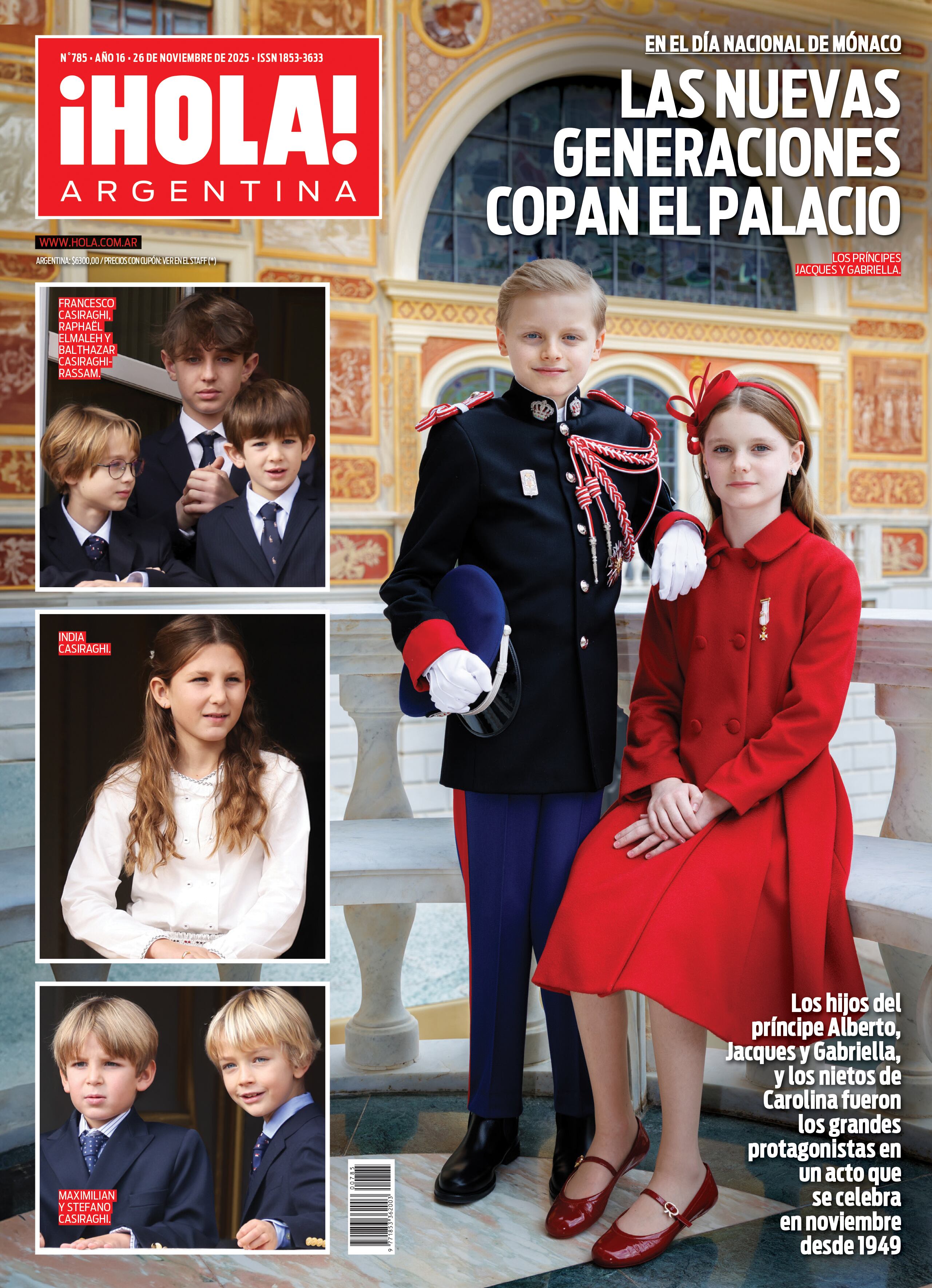 La tapa de la revista ¡HOLA! Argentina de esta semana