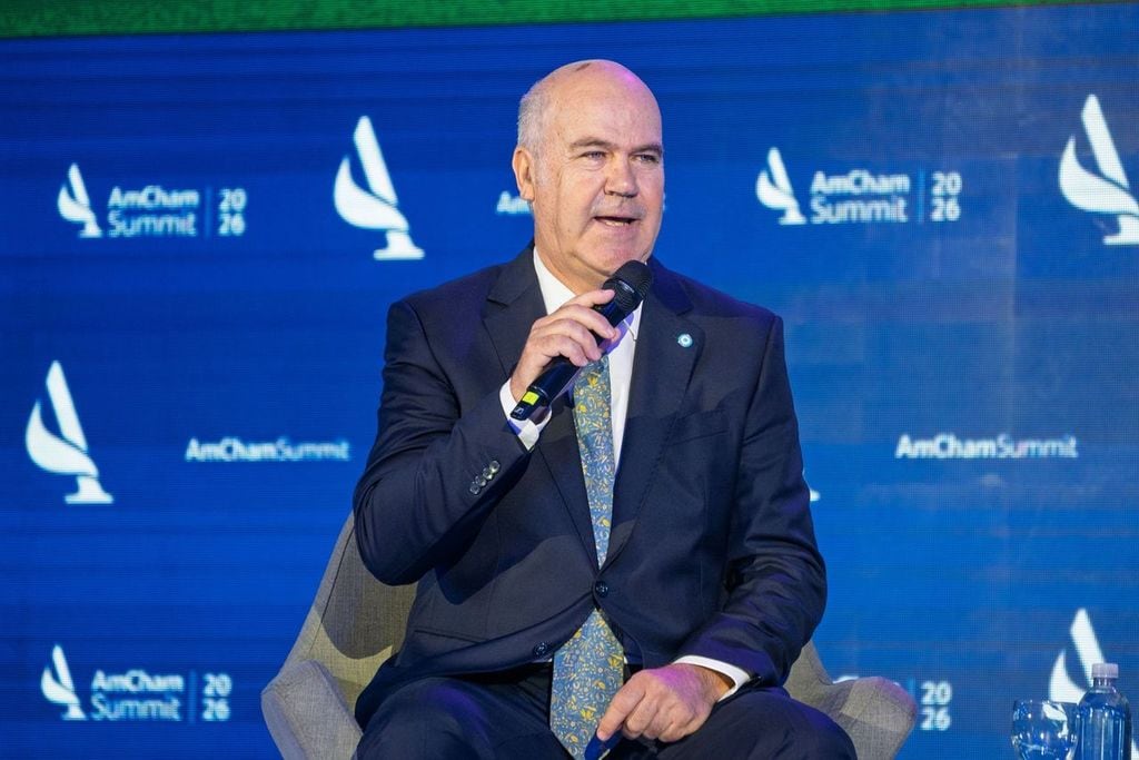 Sergio Iraeta, secretario de Agricultura, en la AmCham