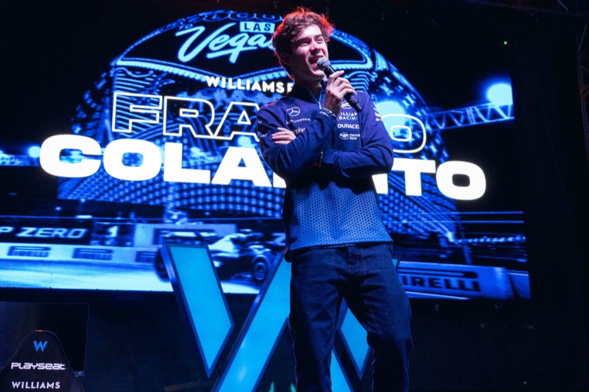 Franco Colapinto dejó buenas sensaciones en su media temporada con Williams Racing (Foto/Instagram: @williamsracing)