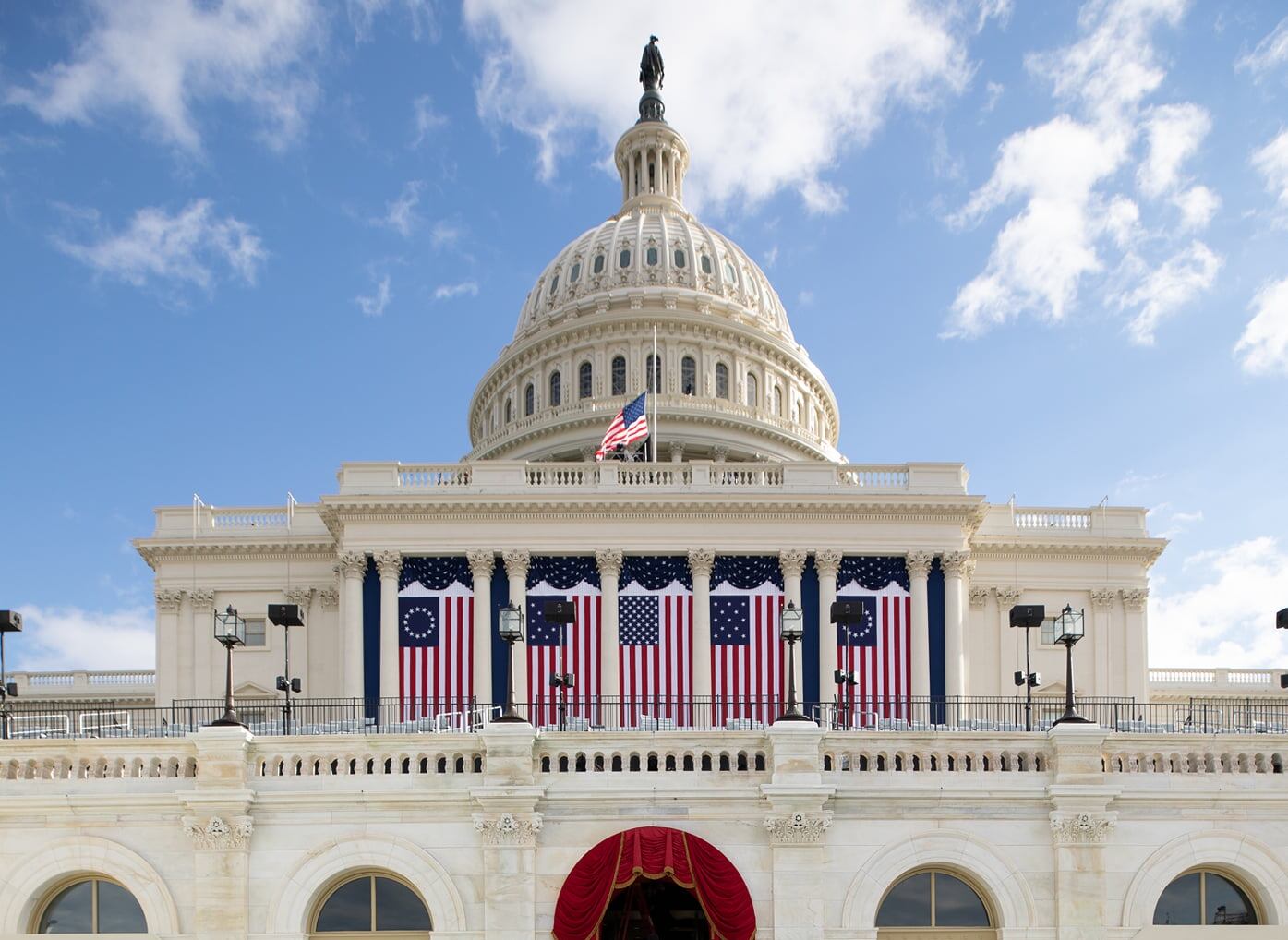 La inauguración está planificada por el Comité Conjunto del Congreso sobre Ceremonias Inaugurales