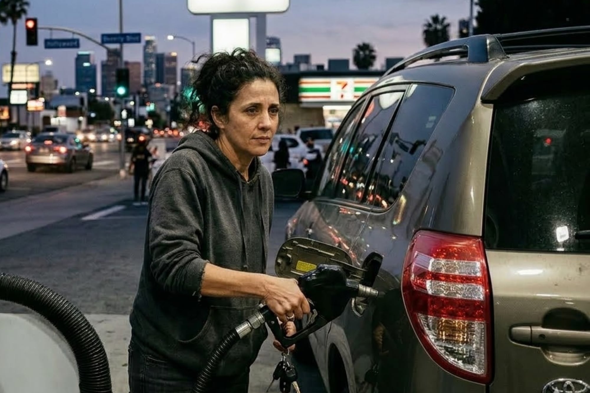 La gasolina llegó a US$5,61 en California y dos candidatos proponen suspender impuestos para bajarla