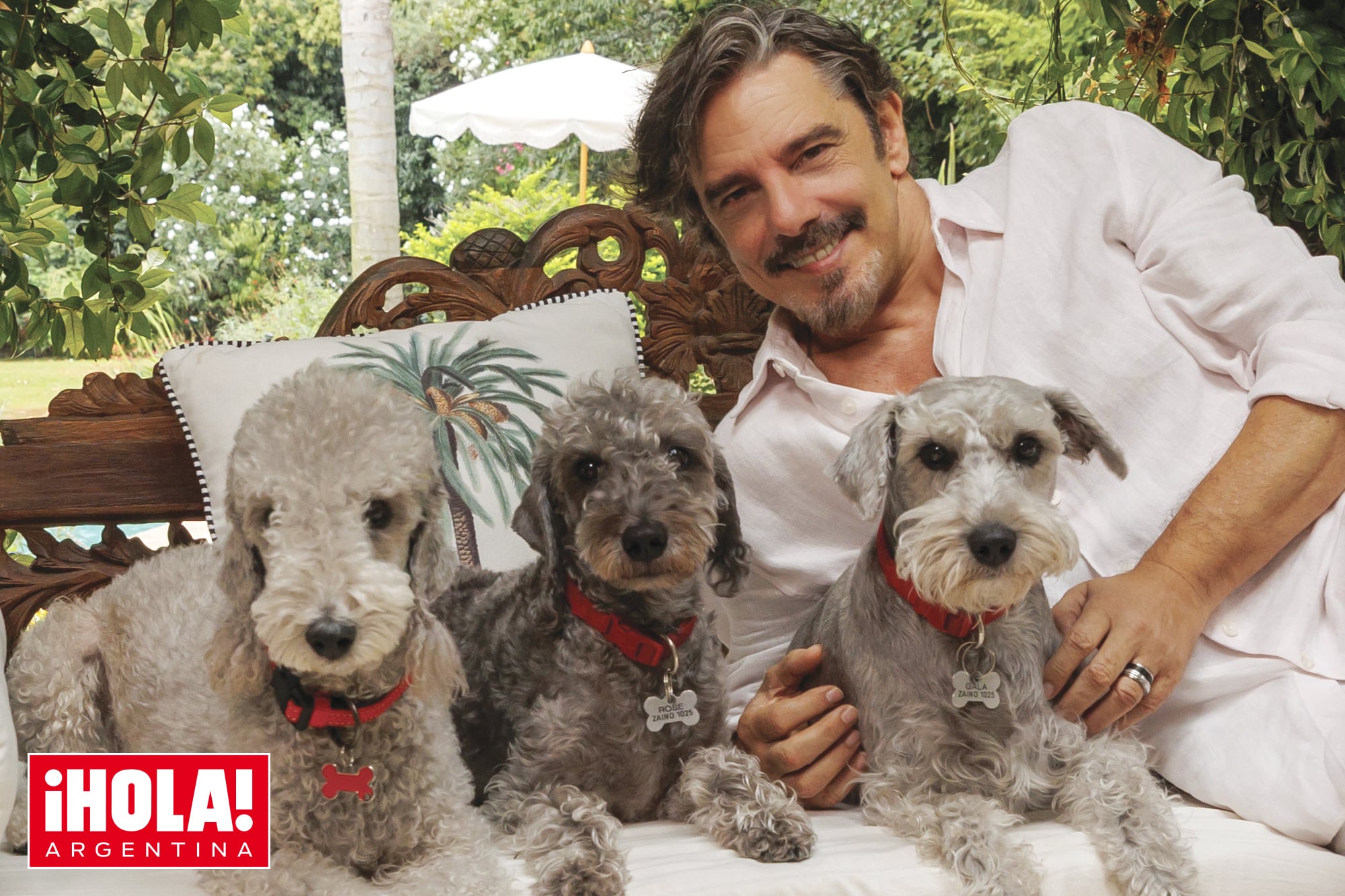 “No me callo más”. Fabián Mazzei posa en la casa que comparte con Araceli y habla de amor y del proyecto musical que tiene para 2026