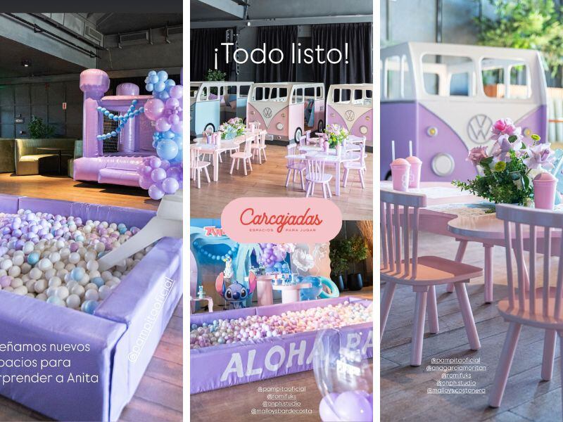 La soñada decoración de cumpleaños de Ana García Moritán