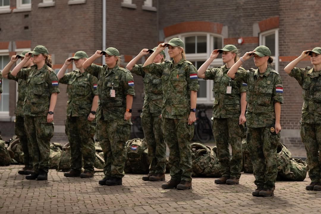 En febrero ingresó como reservista en el Ejército Real de los Países Bajos (Foto: Instagram @koninklijkhuis)