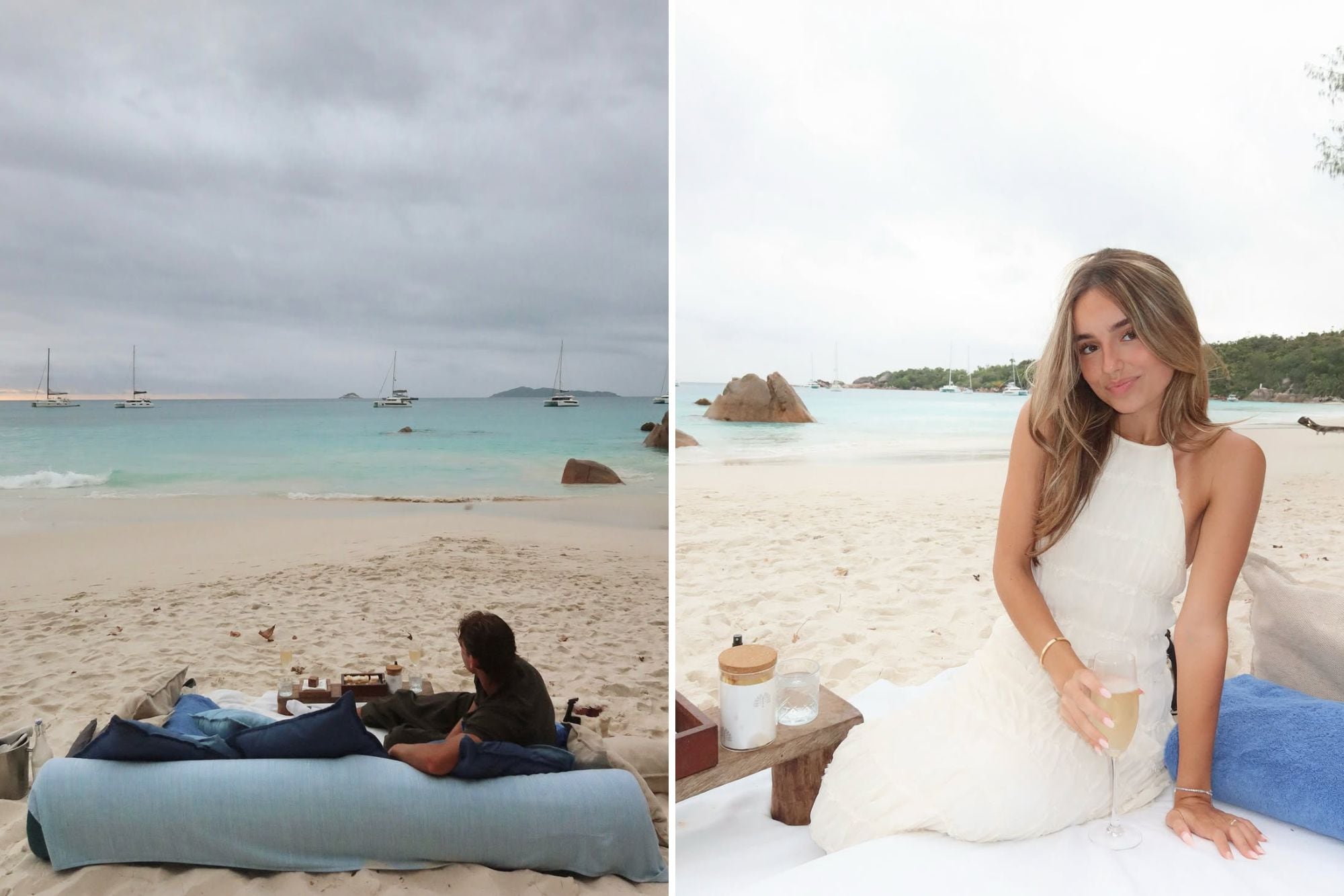 La cita soñada de Paz y Ramírez en Seychelles recibió miles de me gustas en redes sociales
