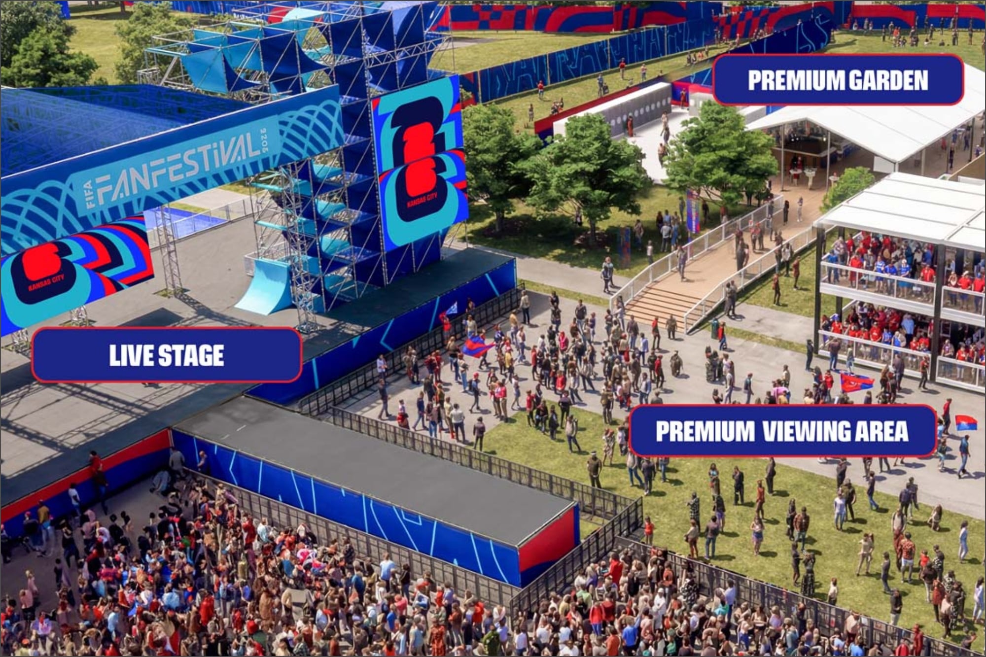 Los hinchas argentinos pueden participar del Fan Festival con una entrada gratuita o adquirir los otros boletos