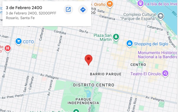 Los cuerpos fueron hallados en pleno centro rosarino