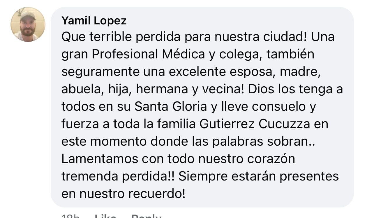 Algunos de los mensajes publicados en redes sociales lamentando la pérdida