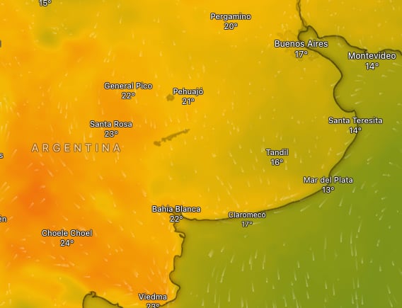 Hay alerta amarilla por tormentas para este martes 27 de octubre: las provincias afectadas