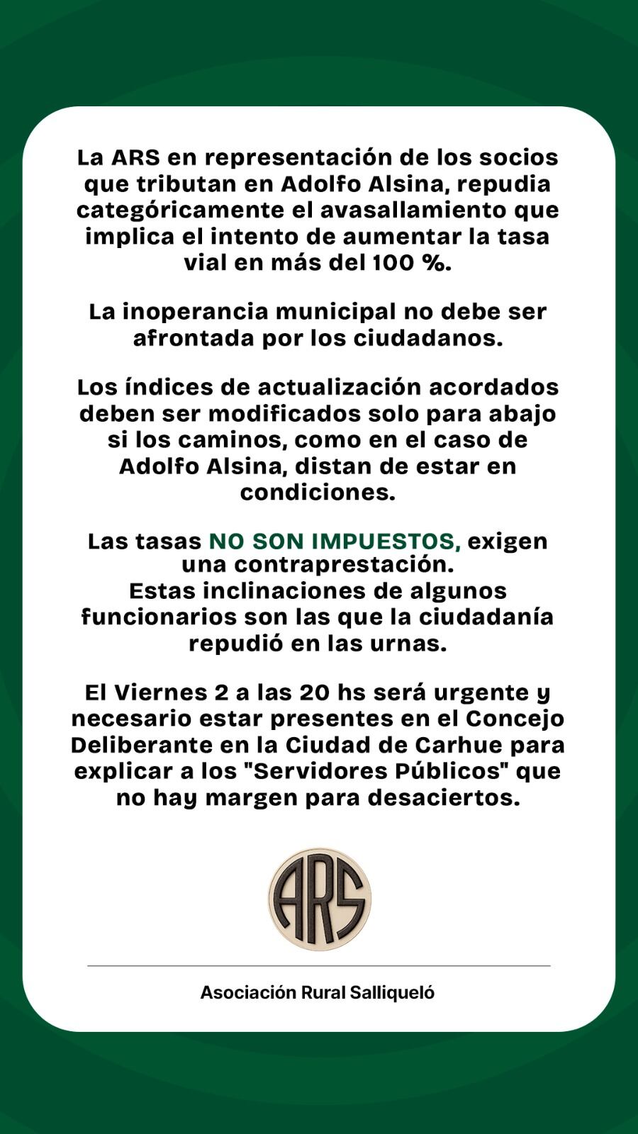 Asociación Rural Salliqueló