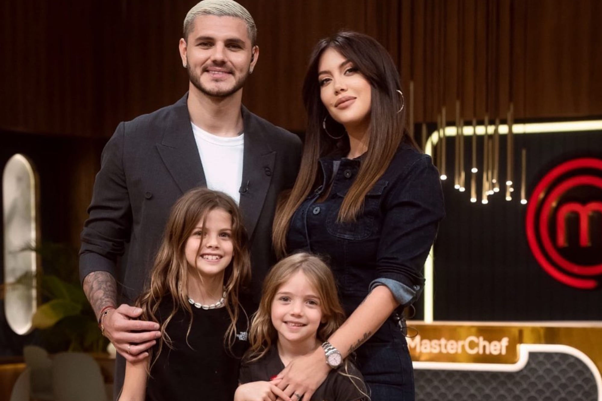 Wanda Nara y Mauro Icardi tienen dos hijas en común, Francesca de 9 años e Isabella de 8