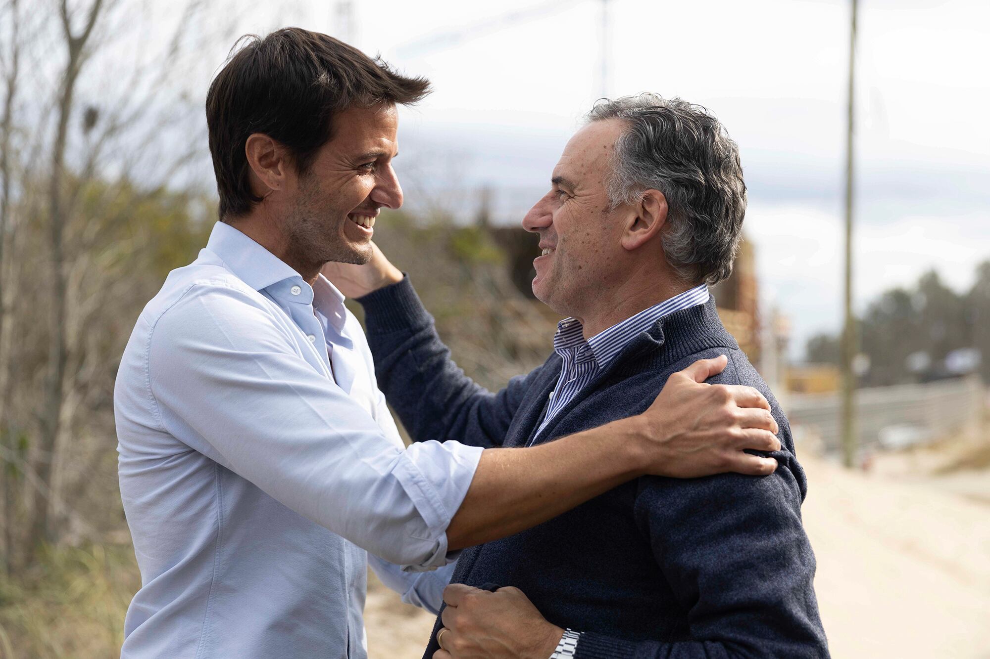 Eduardo Bastitta junto a Yamandú Orsi