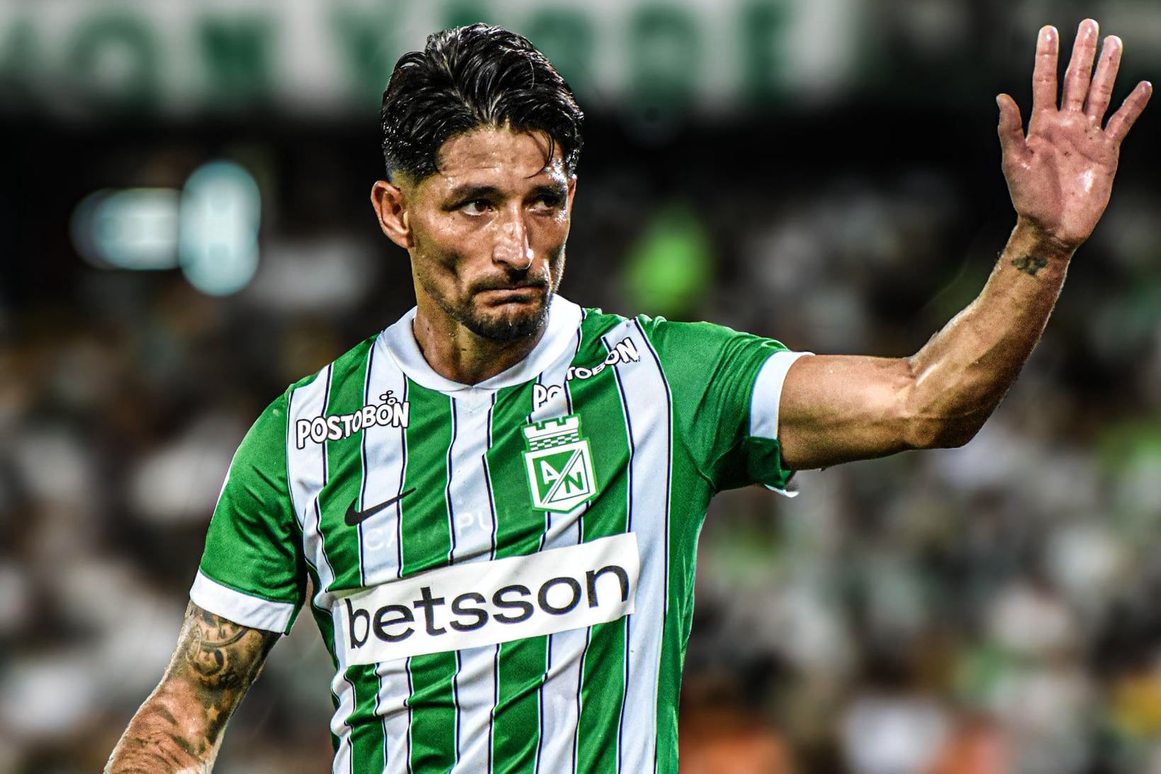 Milton Casco, uno de los destacados en Atlético Nacional