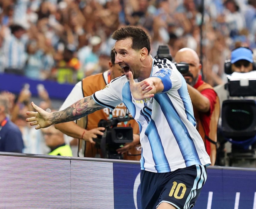 Messi se colocó como el máximo goleador de este Mundial hasta el momento (Foto: X)