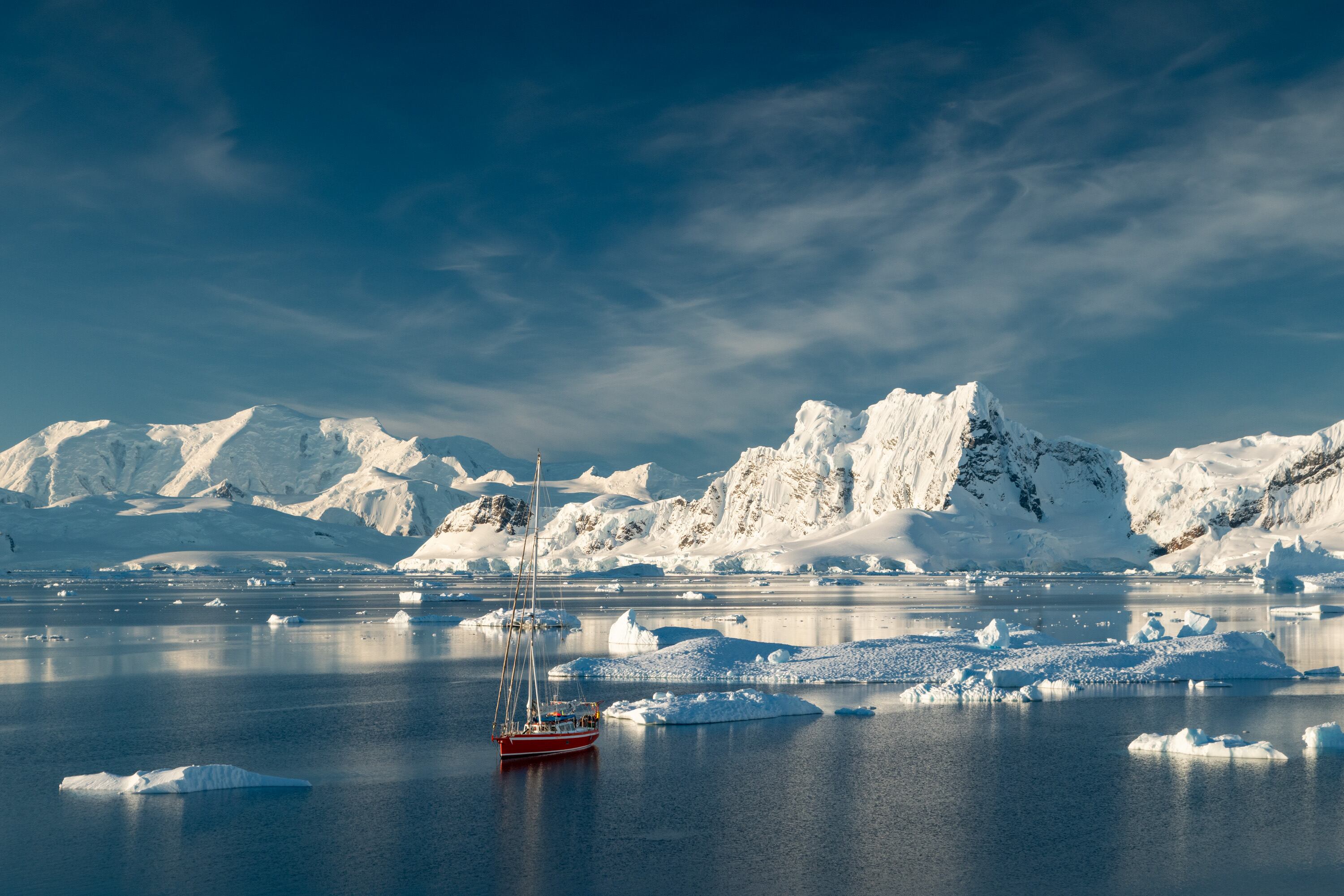 Gracias al velero pudieron moverse por varios lugares del continente (Foto: Gentileza Marko Magister)