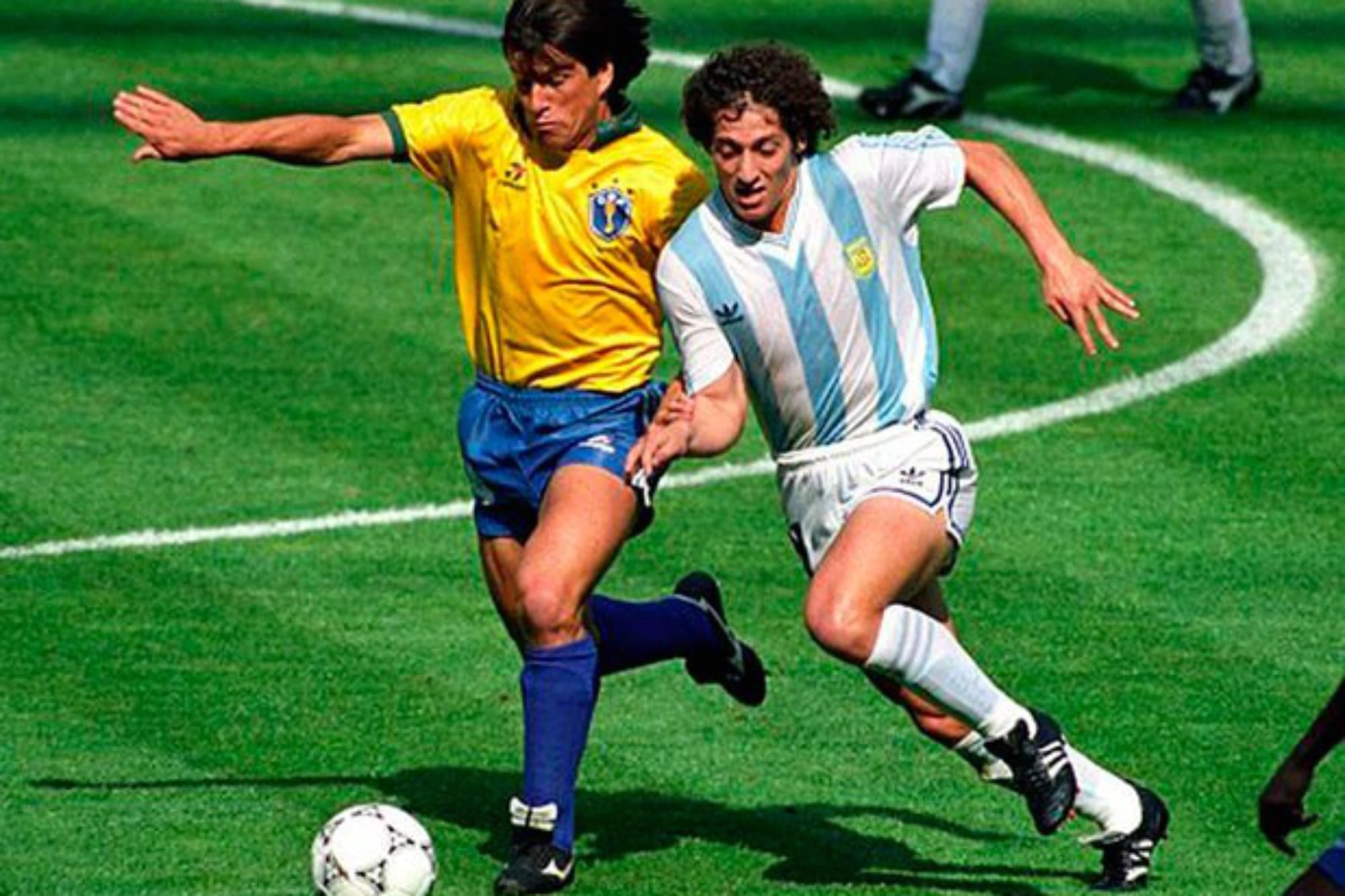 Una perla del archivo: Troglio en el inolvidable 1-0 sobre Brasil en Italia 90