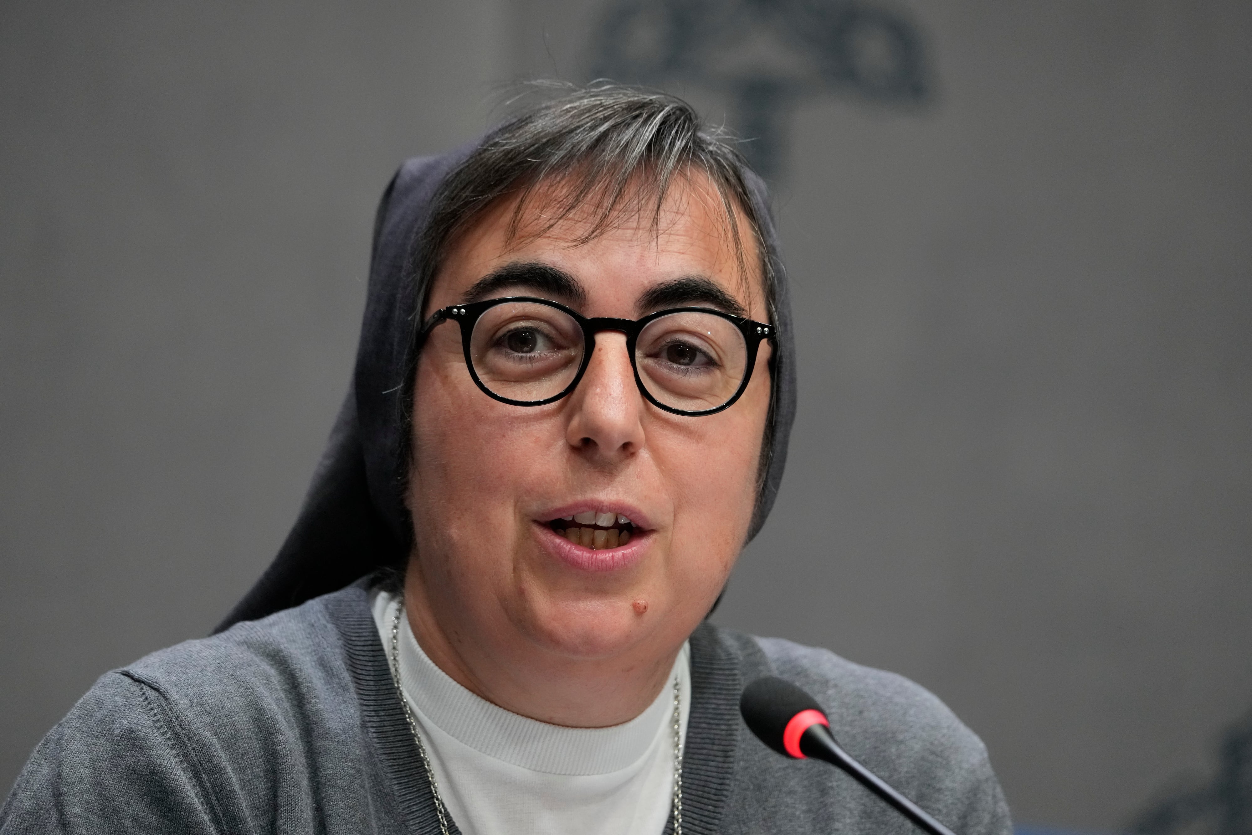 La hermana Alessandra Smerilli, prefecta del Dicasterio para el Desarrollo Humano Integral de la Santa Sede