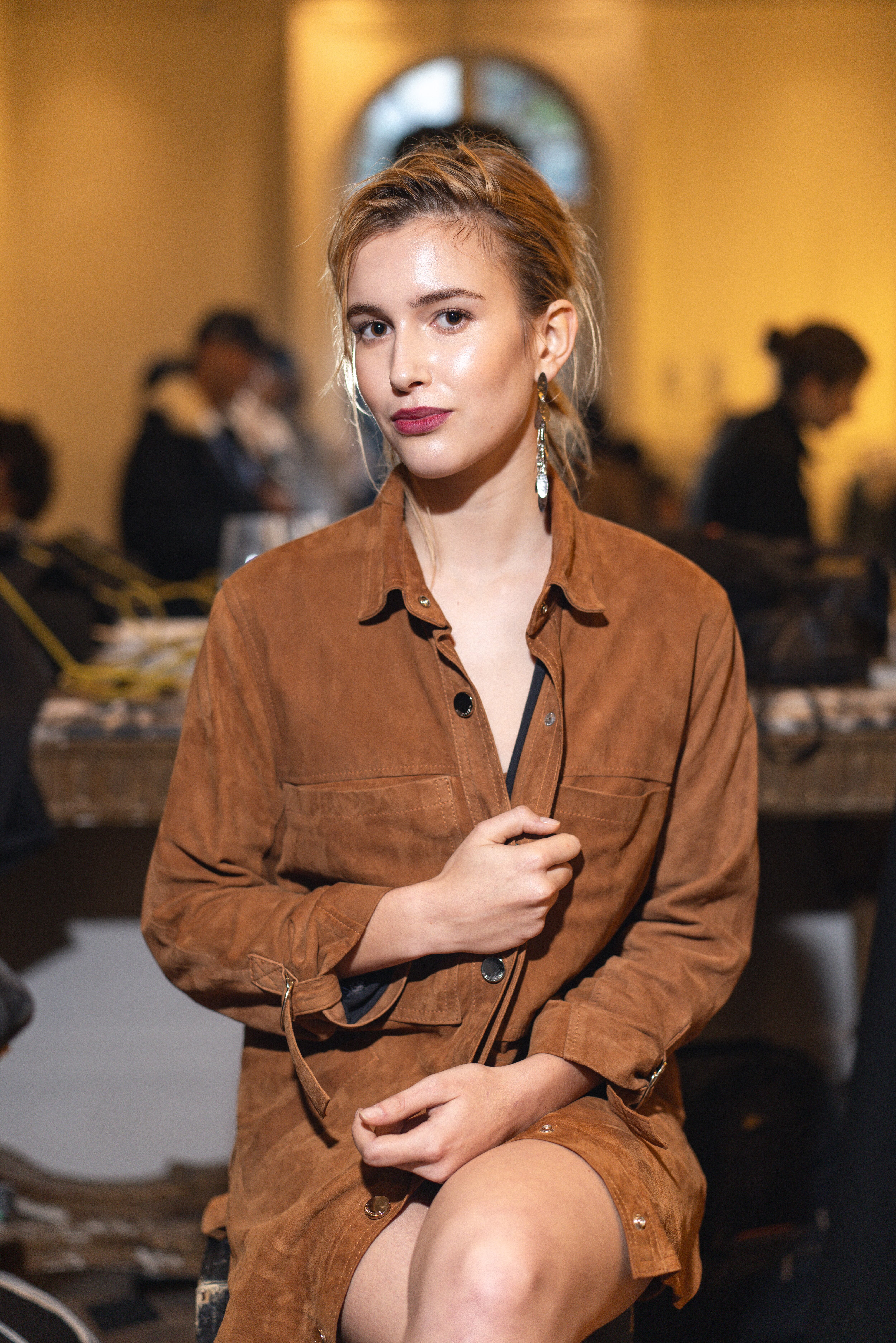 El debut en las pasarelas porteñas de Myla Cambiaso, hija de María Vázquez y Adolfo Cambiaso, en el desfile de Heidi Clair