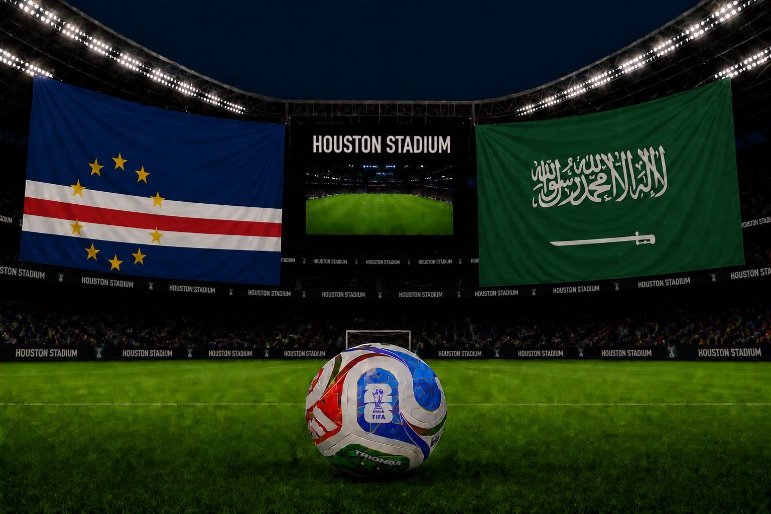 Cabo Verde vs. Arabia Saudita, EN VIVO por el Mundial 2026: hora, TV y las formaciones