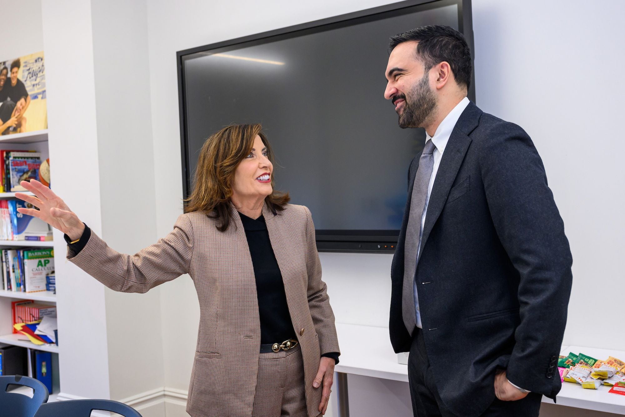 Hochul y Mamdani se unieron para enfrentar el déficit fiscal en la ciudad de Nueva York