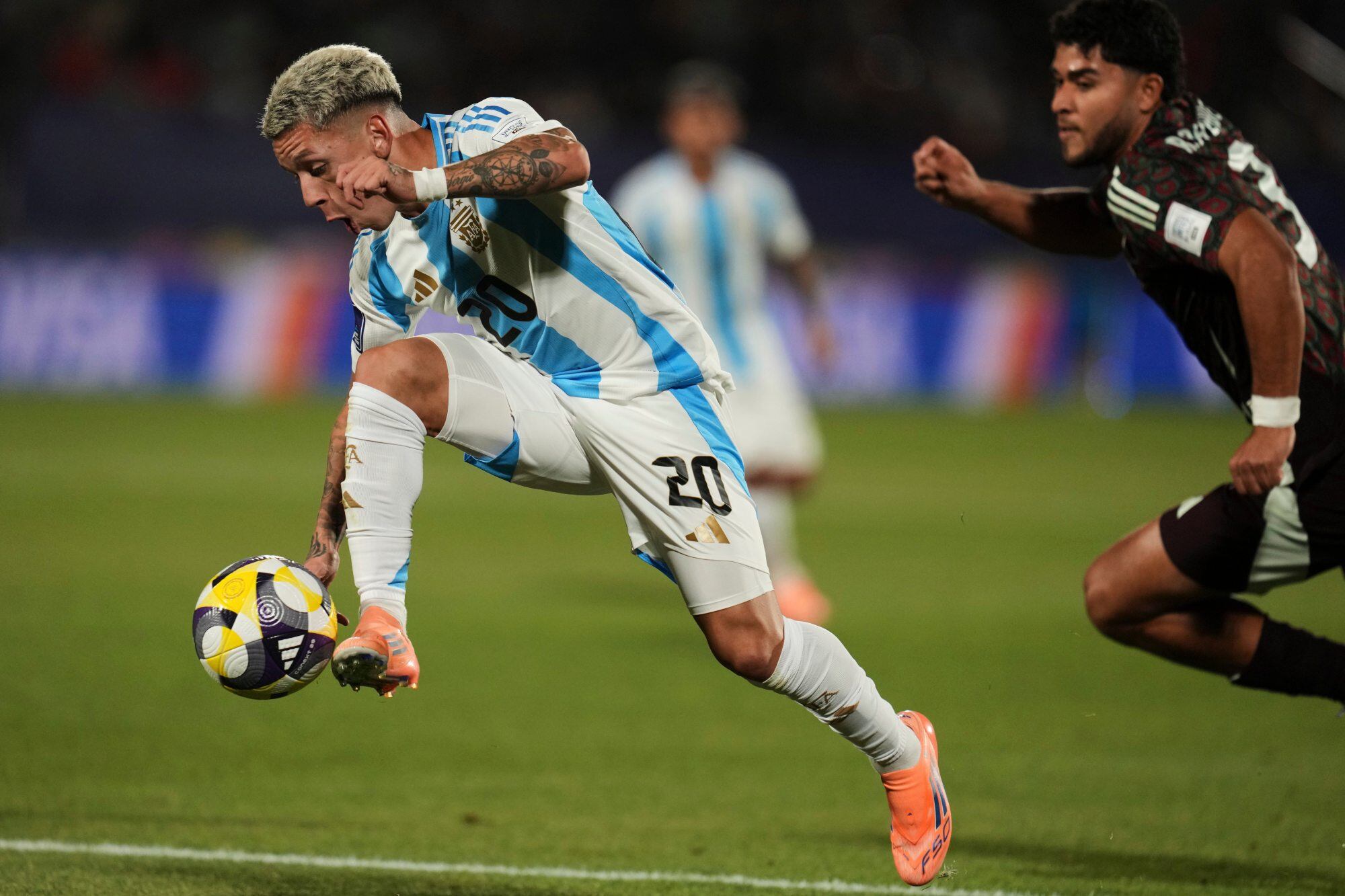 Gianluca Prestianni es el futbolista más desequilibrante que tiene la selección argentina Sub 20