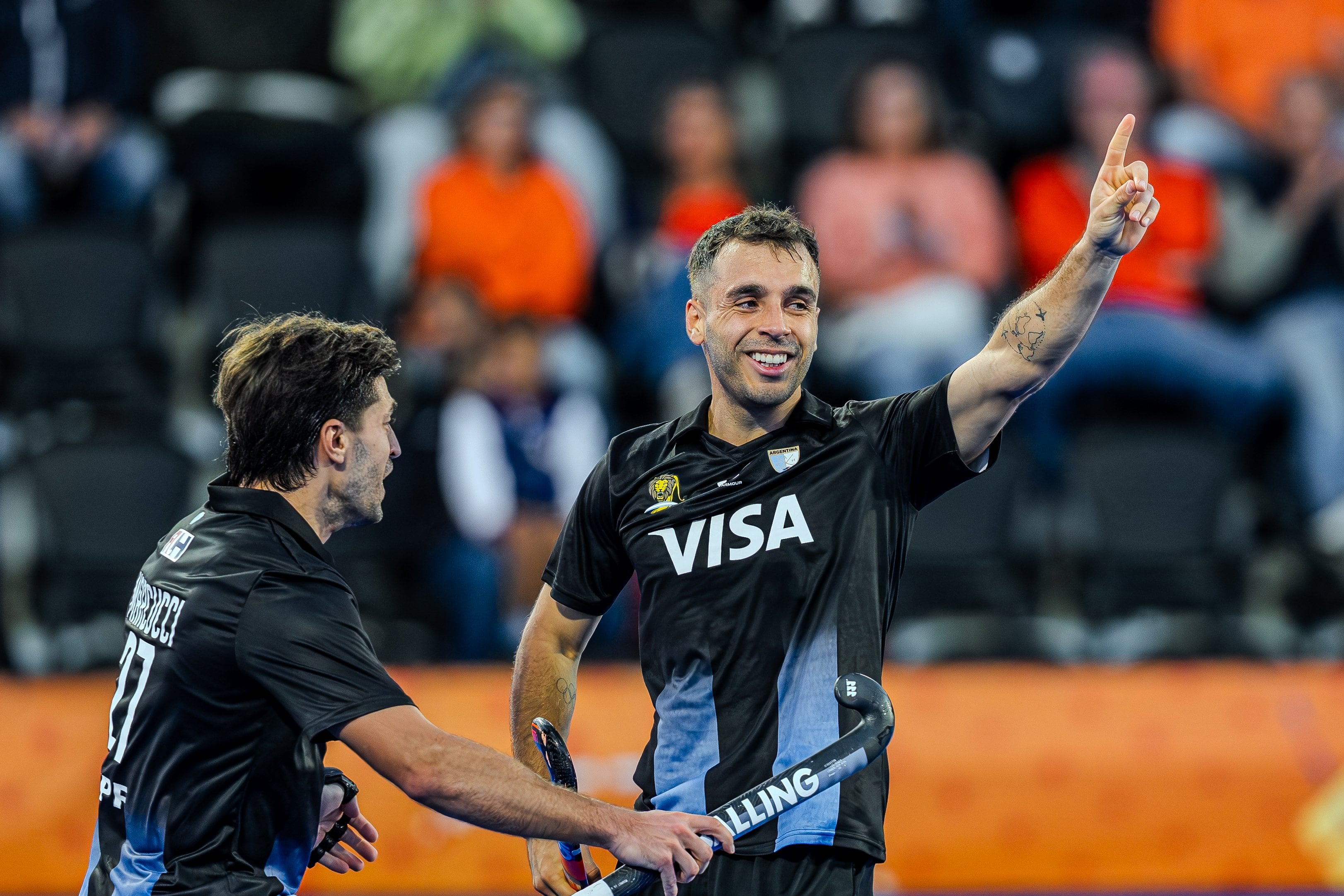 Los Leones y el festejo del triunfo ante Inglaterra en el Mundial 2026