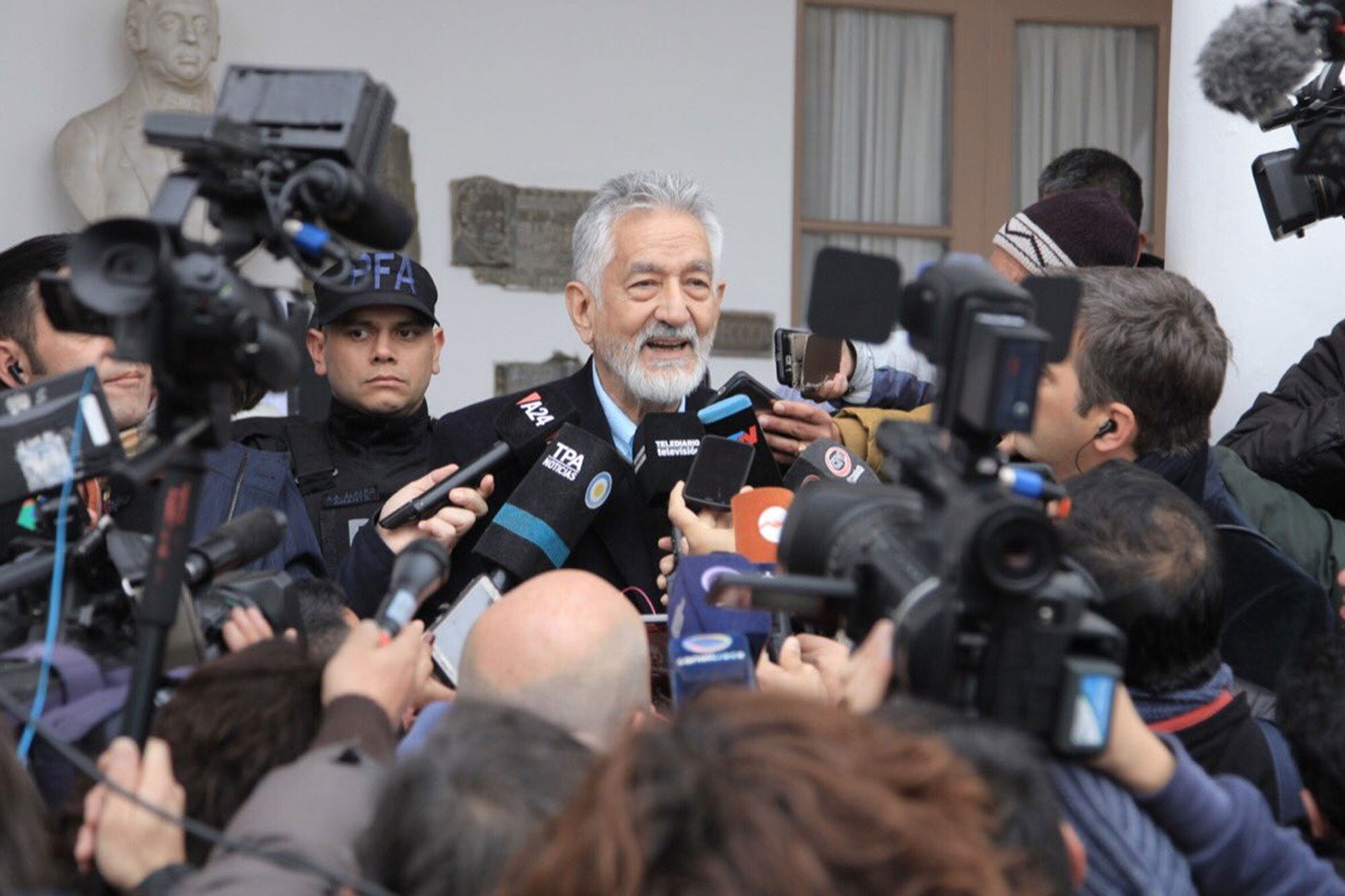 El exgobernador de San Luis Alberto Rodríguez Saá