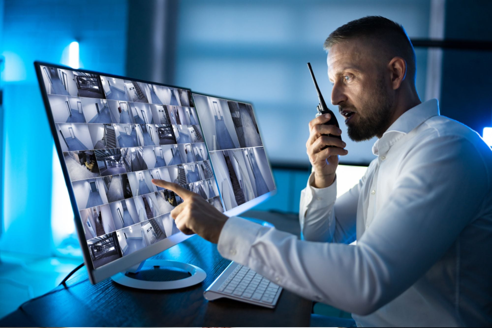 El monitoreo de las instalaciones es uno de los trabajos