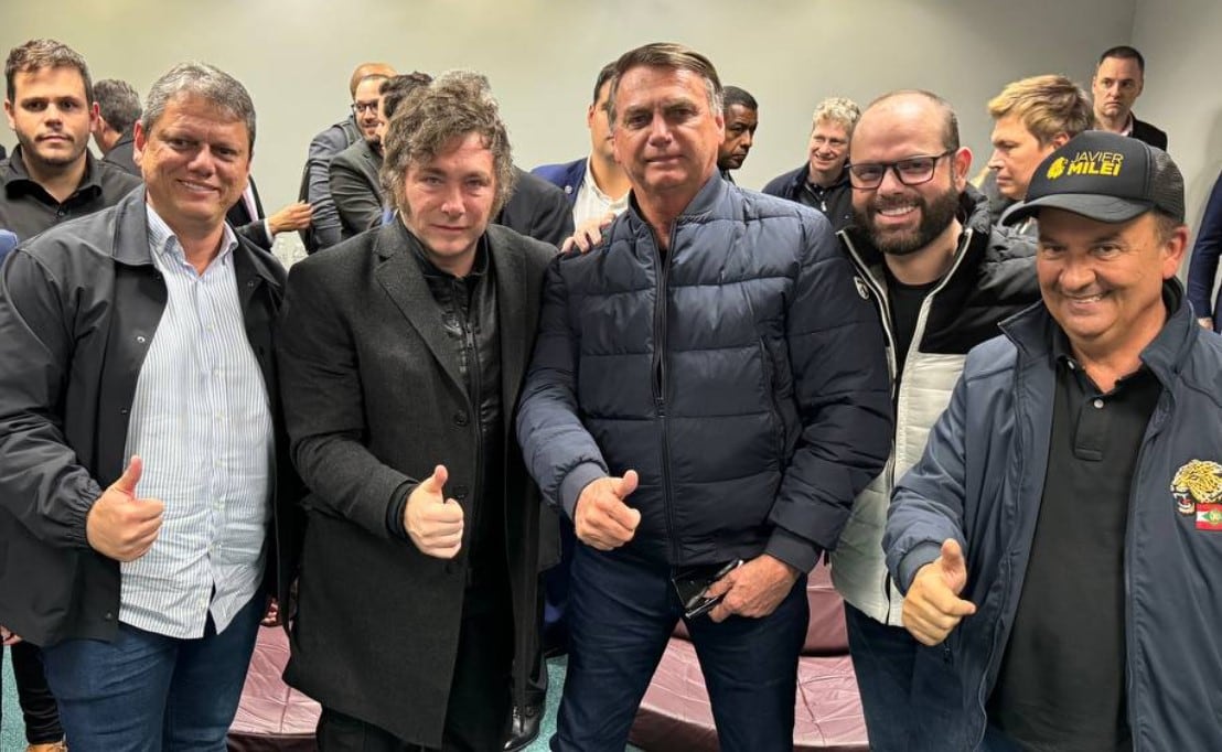 Solo en Off | Mientras entroniza a Diego Santilli, Javier Milei vivirá su "semana brasileña"