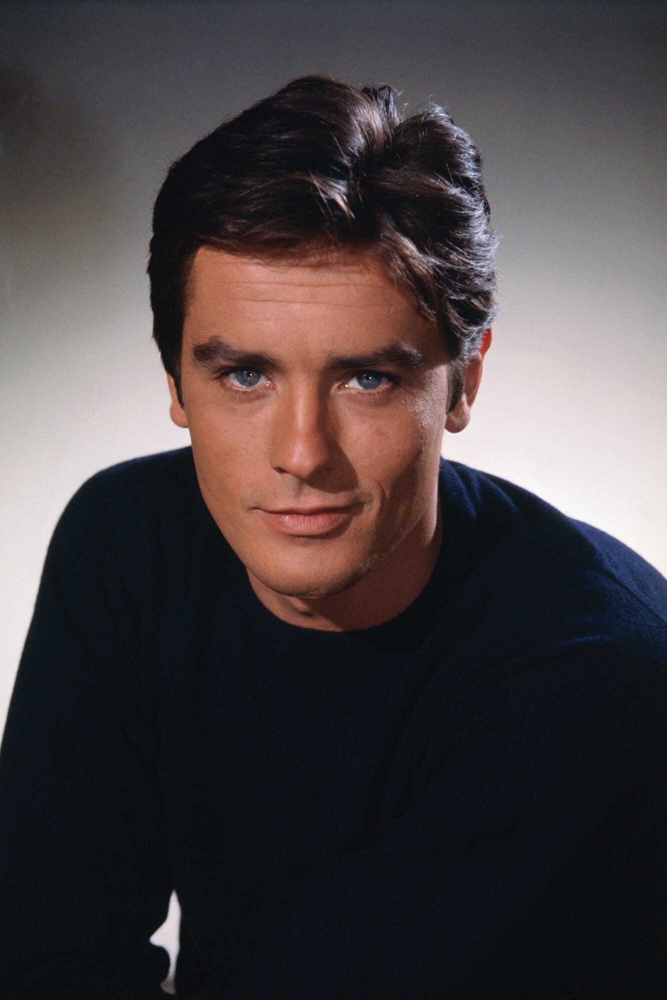 Una foto de Alain Delon en 1960.
Sus ojos, calcados en su hijo y en su nieta