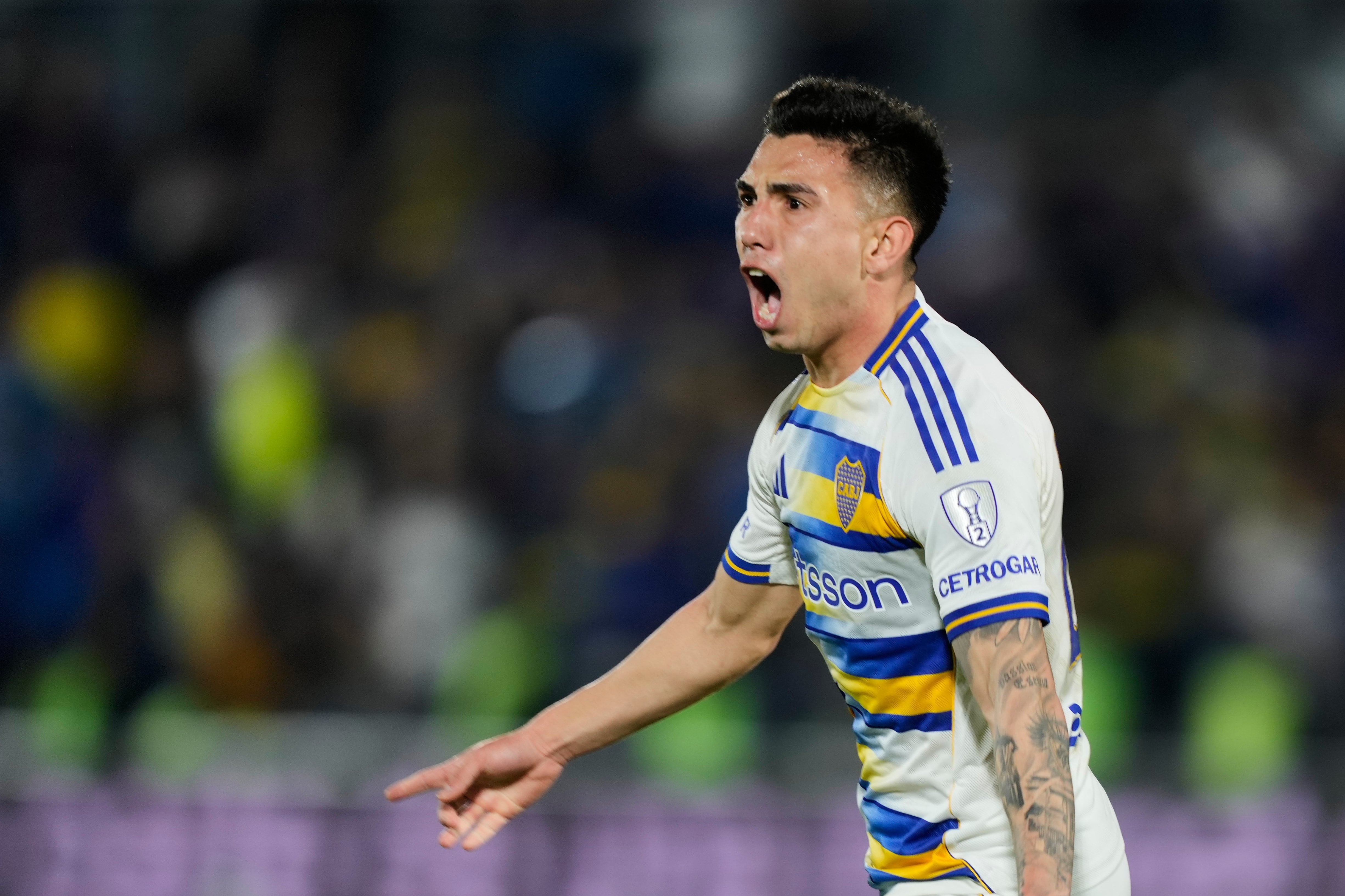 Alan Velasco ingresó por Tomás Aranda y aprovechó su oportunidad: buscó varias veces el gol hasta marcar el 4-0