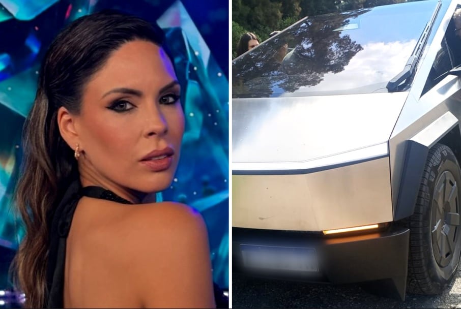 Barby Franco estuvo involucrada en un accidente de tránsito a bordo de un Tesla en Ruta 3