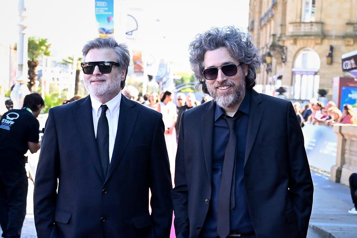 Gastón Duprat y Mariano Cohn en el Festival de San Sebastián