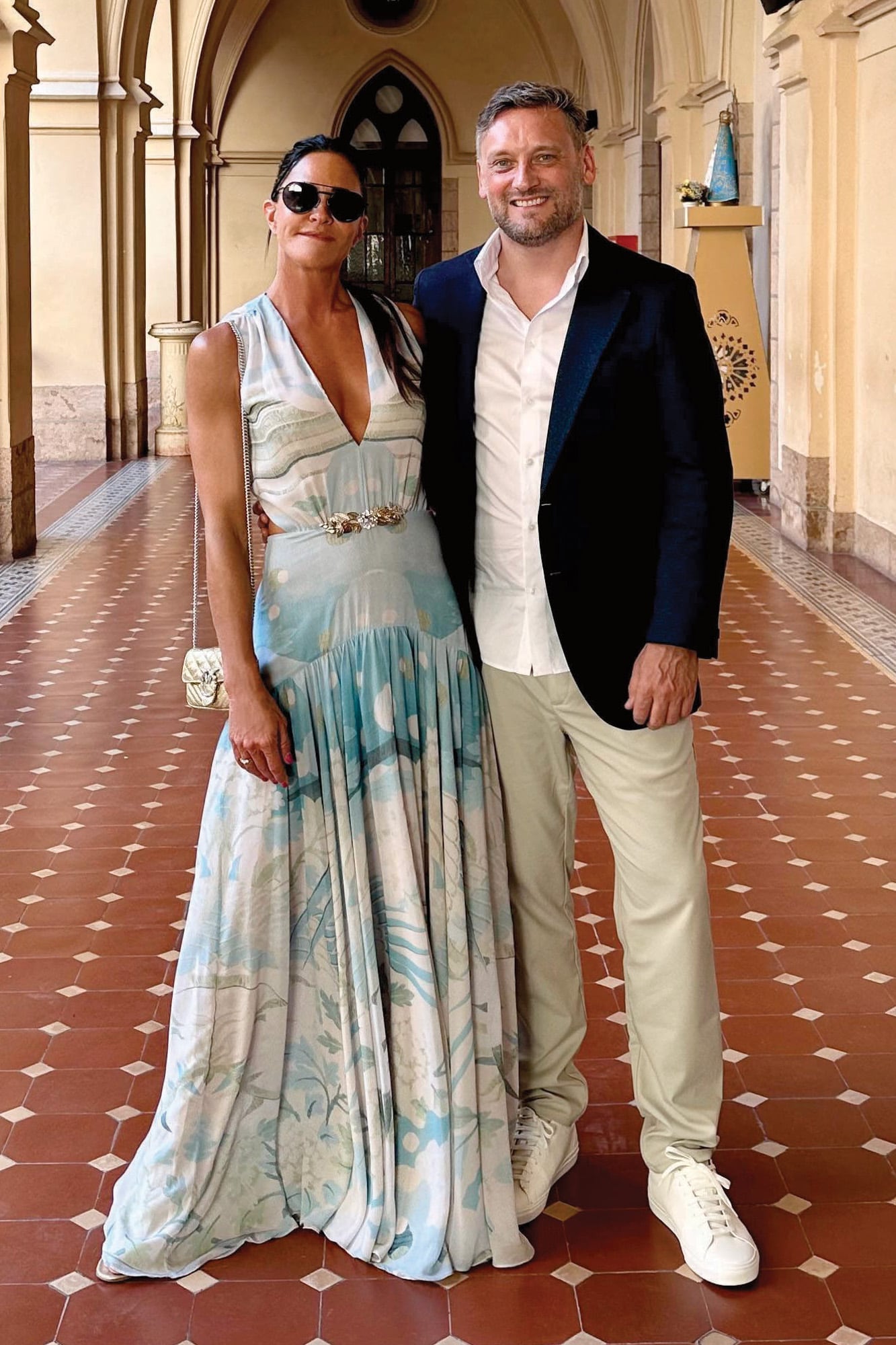 Caro Baldini y su novio, Pablo Pereyra