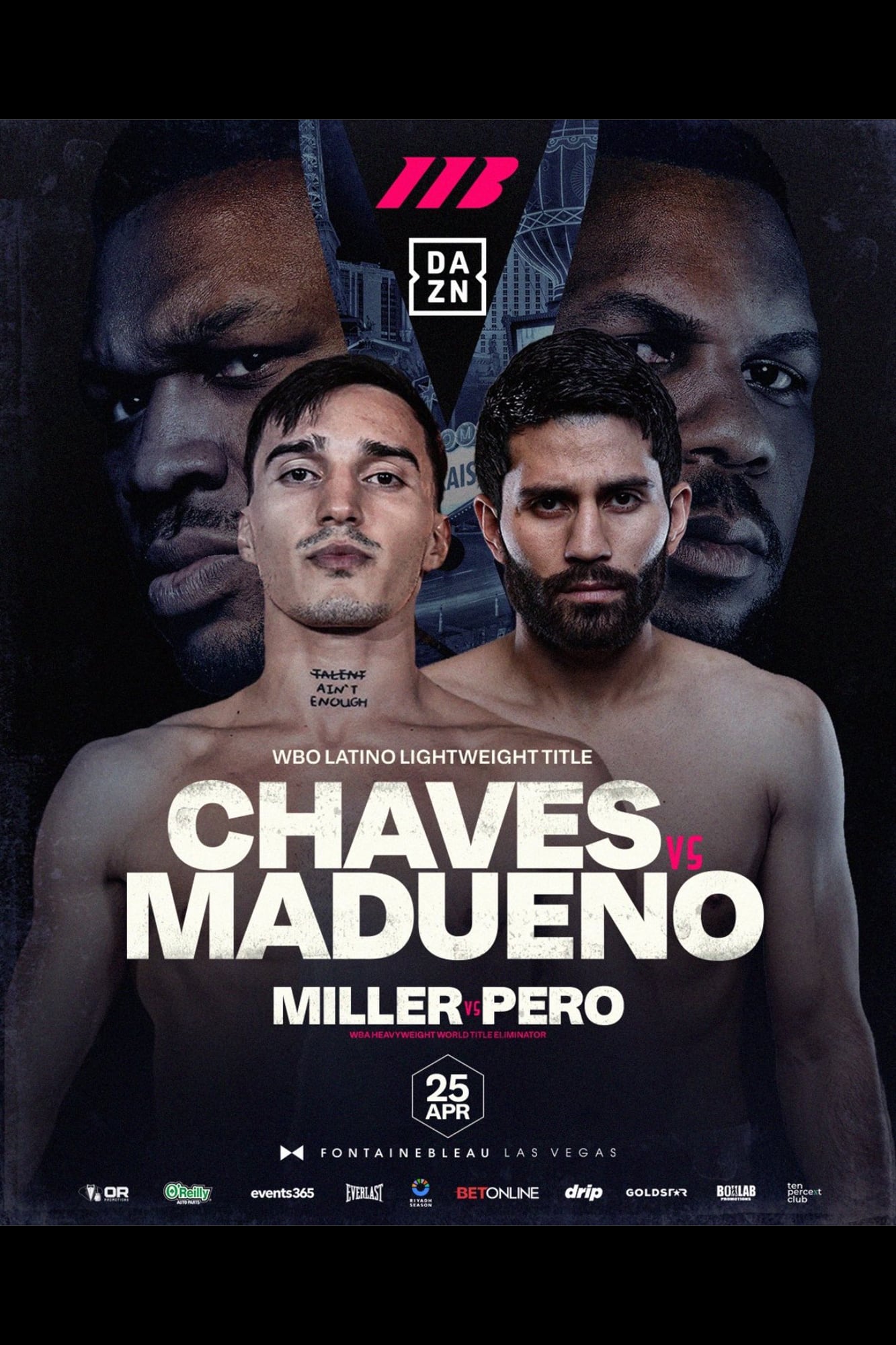 El anuncio de la pelea por DAZN