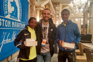 Un argentino suelto en el Maratón de Boston