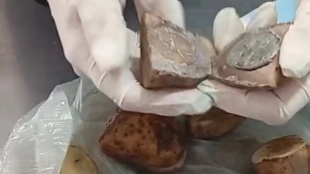 En un caso registrado en Santa Fé, encontraron marihuana escondida dentro de papas