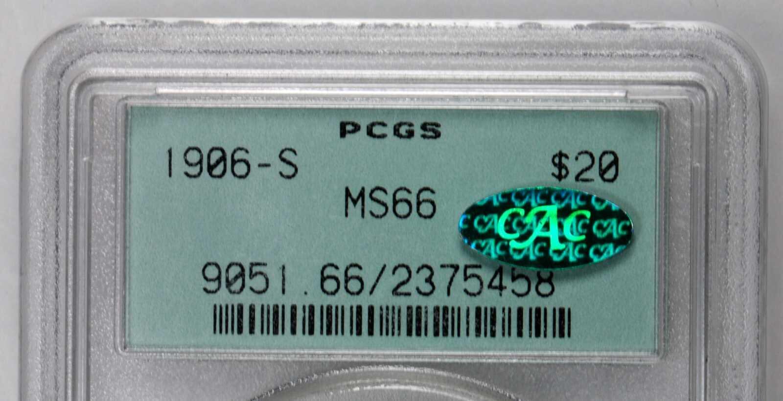 El ejemplar valioso fue calificado como MS66 por su buen estado de conservación