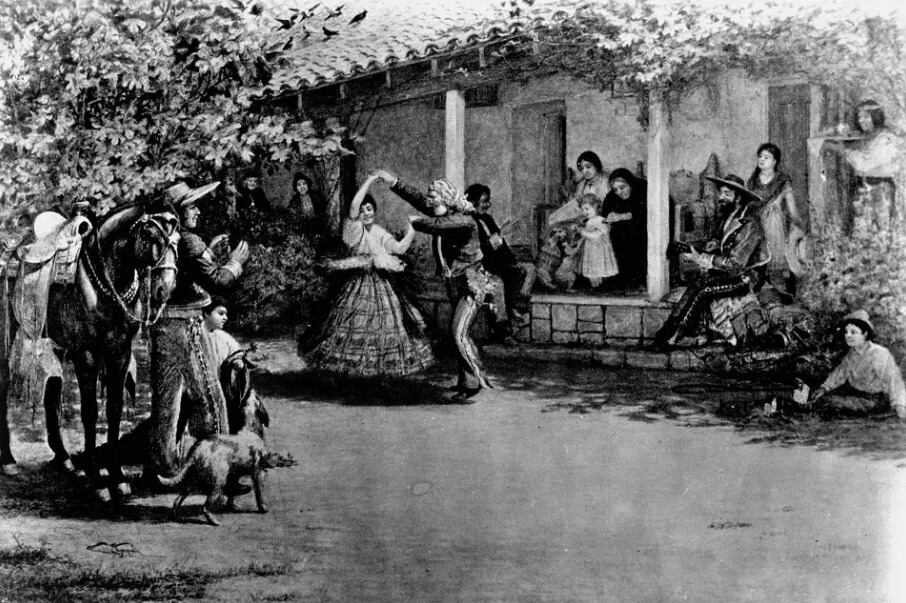 En los ranchos del estado las celebraciones con música y baile reflejaban la vida comunitaria