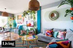 Les mostramos cómo se renovó un dos ambientes de Villa Ortúzar con solo usar color