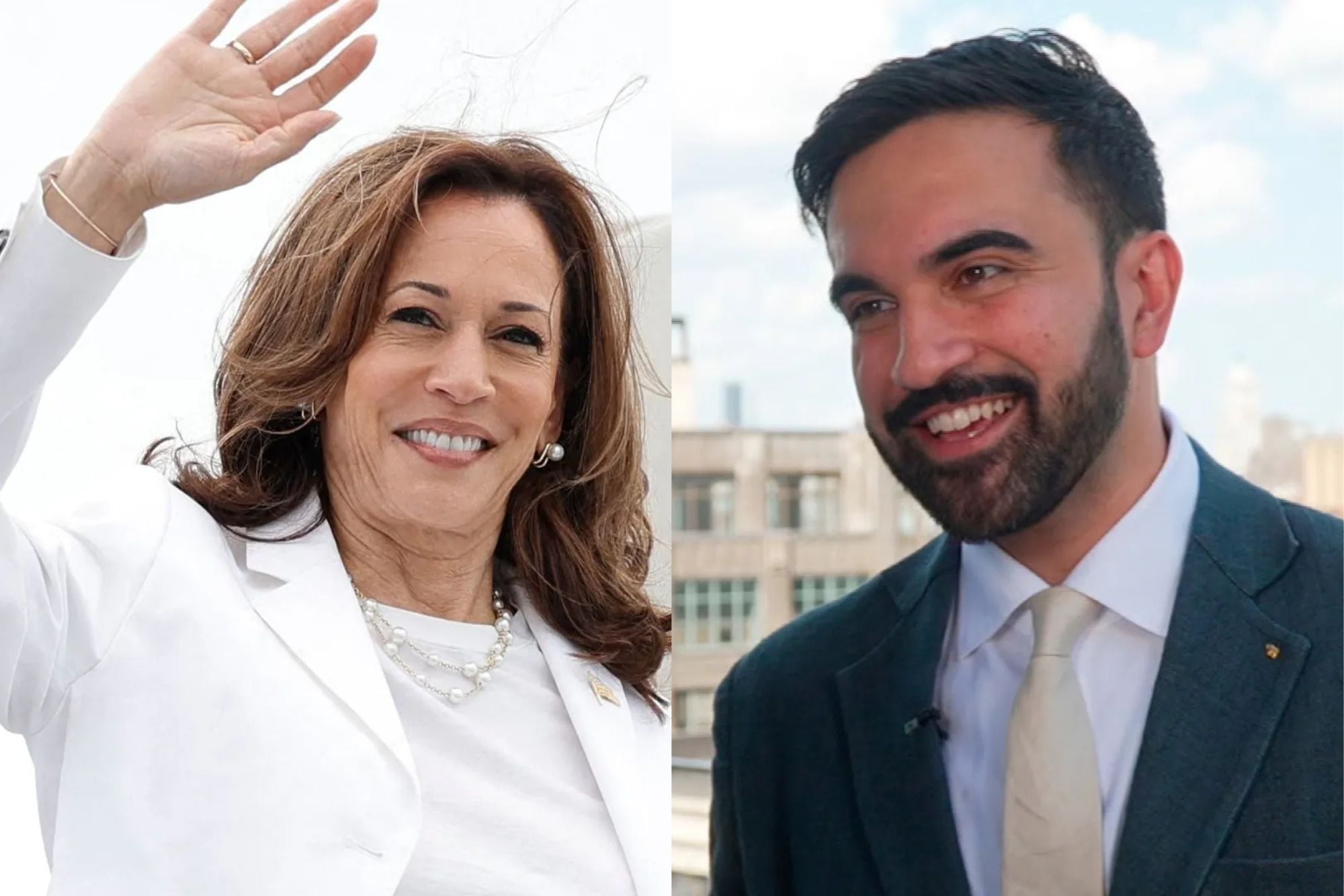El futuro del Partido Demócrata: qué hablaron Zohran Mamdani y Kamala Harris por teléfono
