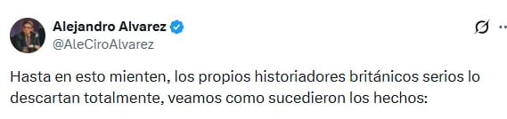 La respuesta de Álvarez