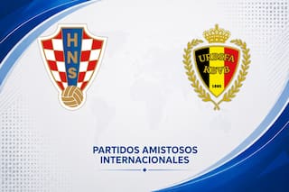 Bélgica perdió por 0-2 ante Croacia, por el Amistosos Internacionales